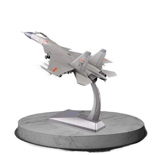 ZHRDWE Spielflugzeug 1:72 Für Druckguss-Metall J15 Jet Fighter Flugzeug Modell J15 Flying Shark Carrier Militärfans Sammlung Miniaturmodell(Gray) von ZHRDWE