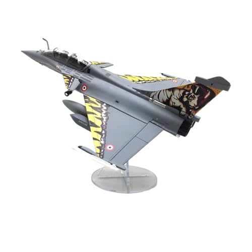 ZHRDWE Spielflugzeug 1:72 Für Frankreich Rafale B Typ NATO Tiger Simulation Legierung Mehrzweck-Kampfflugzeugmodell Für Geschenk-Displays Sammlungen Oder Desktop-Dekorationen Miniaturmodell von ZHRDWE