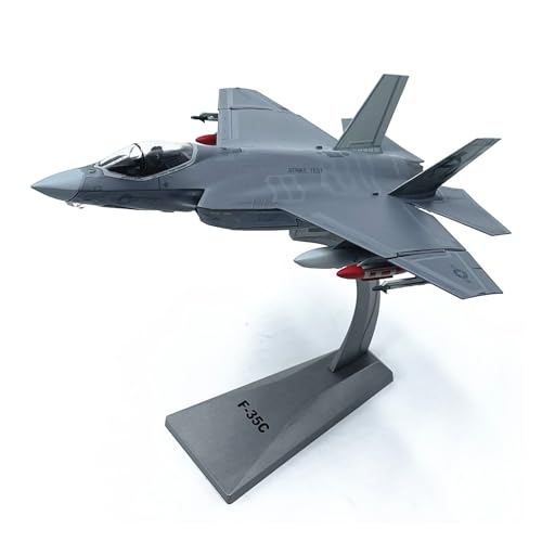 ZHRDWE Spielflugzeug 1:72 Für Maßstab Druckguss Metall F-35C Replika Kampfflugzeug Legierung Militärflugzeug Modell Erwachsene Bastler Sammler Geschenk Display Oder Desktop-Dekoration Miniaturmodell ZHRDWE Spielflugzeug 1:72 Für Maßstab Druckguss Metall F-35C Replika Kampfflugzeug Legierung Militärflugzeug Modell Erwachsene Bastler Sammler Geschenk Display Oder Desktop-Dekoration Miniaturmodell von ZHRDWE