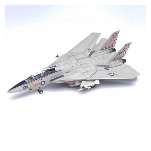ZHRDWE Spielflugzeug 1:72 Für Maßstab F-14A Tomcat Fighter VF-211 Vorgefertigtes Militärflugzeugmodell Sammleredition Für Erwachsene Hobbyisten Miniaturmodell ZHRDWE Spielflugzeug 1:72 Für Maßstab F-14A Tomcat Fighter VF-211 Vorgefertigtes Militärflugzeugmodell Sammleredition Für Erwachsene Hobbyisten Miniaturmodell von ZHRDWE
