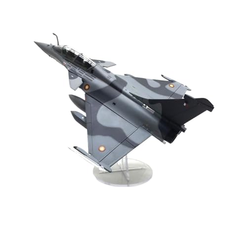 ZHRDWE Spielflugzeug 1:72 Für Qatar Air Force Rafale B Twin Seat Camouflage Edition Legierung Kampfjet Modell Hobbyist Sammler Geschenk Display Oder Desktop-Dekoration Miniaturmodell von ZHRDWE