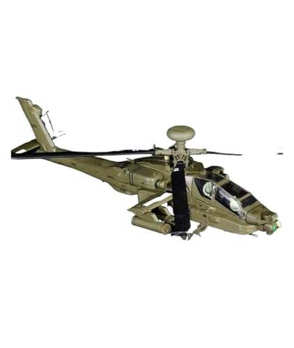 ZHRDWE Spielflugzeug 1:72 Für Rmy AH64 Hubschrauber Mit Spinning PropellersAlloy Fertig Flugzeug Modell Statische Dekoration Erwachsene Junge Miniaturmodell ZHRDWE Spielflugzeug 1:72 Für Rmy AH64 Hubschrauber Mit Spinning PropellersAlloy Fertig Flugzeug Modell Statische Dekoration Erwachsene Junge Miniaturmodell von ZHRDWE
