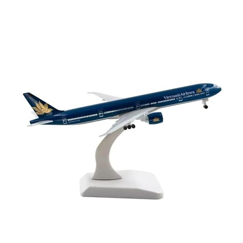 ZHRDWE Spielflugzeug 20 cm Für B777 Vietnam Boeing 777 Diecast Metall Flugzeug Modell (mit Fahrwerk) Schreibtisch Dekor Hobby Spielzeug Miniaturmodell von ZHRDWE