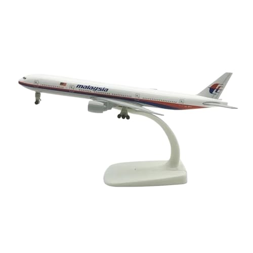ZHRDWE Spielflugzeug 20 cm Für Malaysia Boeing 777 Druckguss-Flugzeugmodell Aus Legierungsmetall B777 Mit LandinFinished Sammler-Hobbyspielzeug Miniaturmodell von ZHRDWE