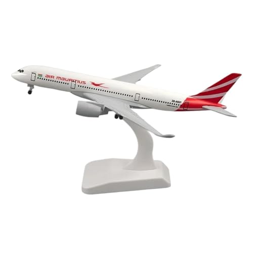 ZHRDWE Spielflugzeug 20 cm Für Mauritius Airbus A350 Flugzeug Spielzeug 350 Mit Fahrwerk Legierung Flugzeug Modell Statische Ornament Spielzeug Miniaturmodell von ZHRDWE