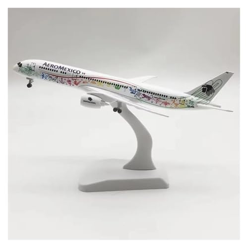 ZHRDWE Spielflugzeug 20 cm Für Mexiko Boeing B787 Maßstab Druckguss Flugzeugmodell Mit Halterung Statische Anzeige Hobby Spielzeug Miniaturmodell von ZHRDWE