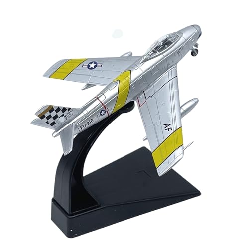 ZHRDWE Spielflugzeug Flugzeugmodell Im Maßstab 1:100 Für F-86 Sabre Fighter FU-910F86 Militärflugzeugmodell Aus Metalllegierung Sammlerstück Oder Geschenk Miniaturmodell ZHRDWE Spielflugzeug Flugzeugmodell Im Maßstab 1:100 Für F-86 Sabre Fighter FU-910F86 Militärflugzeugmodell Aus Metalllegierung Sammlerstück Oder Geschenk Miniaturmodell von ZHRDWE
