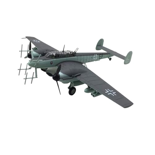 ZHRDWE Spielflugzeug Flugzeugmodelle Im Maßstab 1:100, Schwerer Nachtjäger BF110, Militärmodell-Replika, Geschenk-Display-Sammlungen Oder Schreibtisch-Dekoration Miniaturmodell ZHRDWE Spielflugzeug Flugzeugmodelle Im Maßstab 1:100, Schwerer Nachtjäger BF110, Militärmodell-Replika, Geschenk-Display-Sammlungen Oder Schreibtisch-Dekoration Miniaturmodell von ZHRDWE