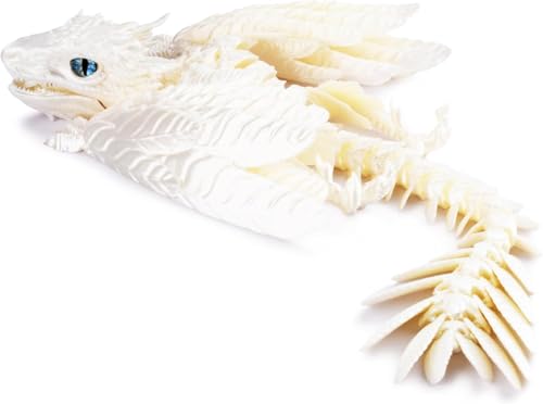 Feathered Wyvern Dragon, 3D Printed Dragon, Articulated Dragon, Fidget Dragons, 3D Printed Toys, Desktop Pet von ZHRUOYAO