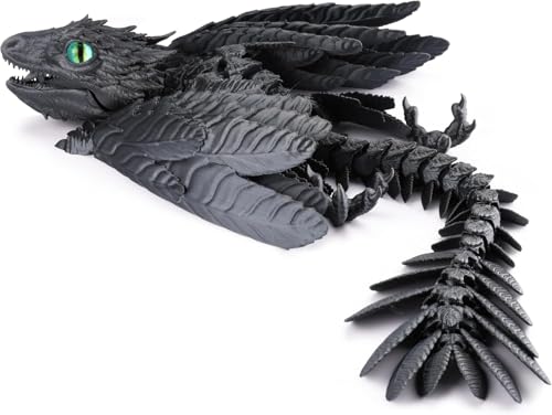 ZHRUOYAO Wyvern Dragon 3D Printed Articulated Fidget Dragon Miniature Dragon Toy ZHRUOYAO Wyvern Dragon 3D Printed Articulated Fidget Dragon Miniature Dragon Toy von ZHRUOYAO