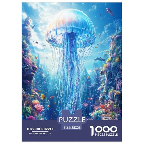Medulen Puzzles 1000 Teile Schwer Puzzle Spielzeug Lernspiel Impossible Herausforderungsspielzeug Für Erwachsene Kinder 38x26cm/1000pcs von ZHUICHENG