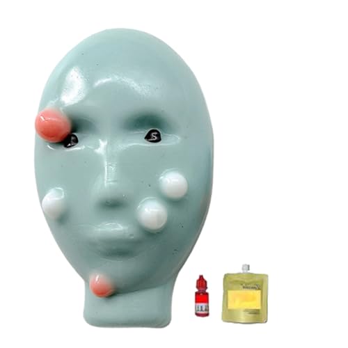 Pimple Popper Toy, 2X Pimple Popper Stress Relief Toy, Wiederverwendbare, Nachfüllbare Lustiges Pickel Ausdrücken Spielzeug Für Kinder Erwachsene von ZHUMCCY