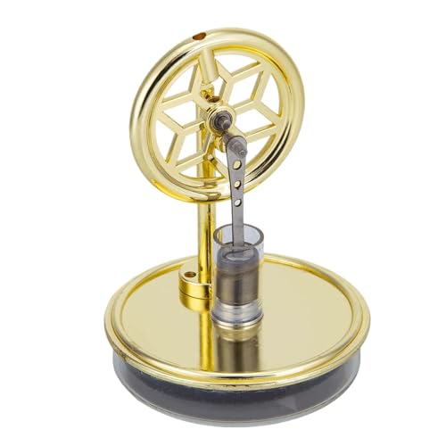 Stirlingmotor Modell, Niedertemperatur Stirlingmotor Dampfmaschine Modell Motormodell Kit Desktop Dekoration Für Schulen, Labore Stirlingmotor Modell, Niedertemperatur Stirlingmotor Dampfmaschine Modell Motormodell Kit Desktop Dekoration Für Schulen, Labore von ZHUMCCY