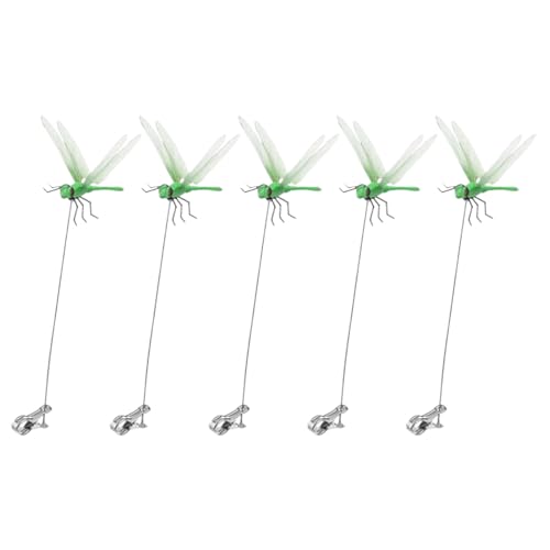 ZHUMCCY Libellen-Clip Für Hüte | Mehrteiliger Steckschmuck Für Garten - Wasserdichter 3D Insektenabwehrender Hutclip Für Cosplay Outdoor Garten Freizeit Haarschmuck ZHUMCCY Libellen-Clip Für Hüte | Mehrteiliger Steckschmuck Für Garten - Wasserdichter 3D Insektenabwehrender Hutclip Für Cosplay Outdoor Garten Freizeit Haarschmuck von ZHUMCCY