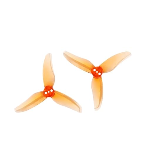 ZHUOHANG 12 Paar (12CW + 12CCW) Hurricane 2512 3-Blatt-Propeller 1,5 mm (zufällige Farbe) von ZHUOHANG