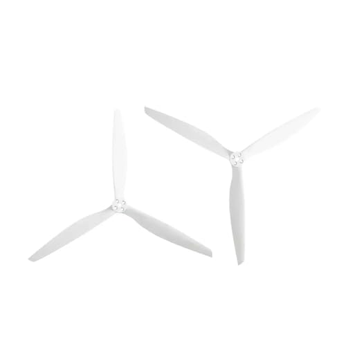 ZHUOHANG 2 Paar (2CW + 2CCW) X-Class 1310 13X10X3 3-Blatt-Propeller Glasfaser-Nylon(2Pairs Glass White) von ZHUOHANG