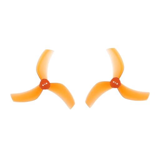 ZHUOHANG 10 Paar (10CW + 10CCW) D90S 90 mm 3,5 Zoll 3-Blatt-PC-Propeller 1,5 mm T-Mount von ZHUOHANG