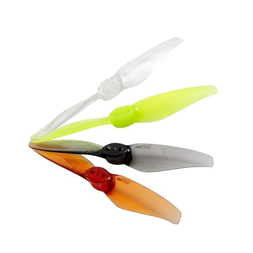ZHUOHANG 12 Paar (12CW + 12CCW) Hurricane 3018 2-Blatt-Propeller 1,5 mm 2 mm (zufällige Farbe)(12Pairs 1.5mm Random) von ZHUOHANG