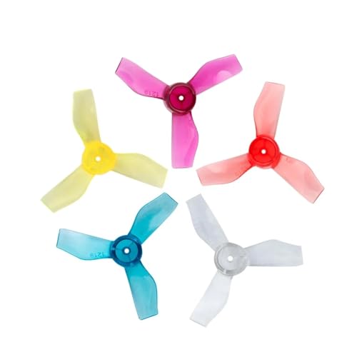ZHUOHANG 12 Paare (12CW + 12CCW) 1219 31 mm 3-Blatt-PC-Propeller 0,8 mm 1 mm (zufällige Farbe)(12Pairs Random 0.8mm) von ZHUOHANG