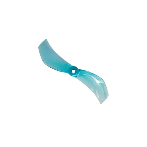 ZHUOHANG 12 Paare (12CW + 12CCW) 40 mm 1610 2-Blatt-Propeller 1 mm 1,5 mm for RC FPV Tinywhoop Micro Drones(12Pairs 1.5mm Blue) von ZHUOHANG
