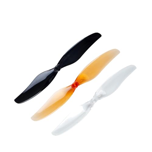 ZHUOHANG 12 Paare (12CW + 12CCW) 75 mm 2-Blatt-Propeller 1 mm 1,5 mm (zufällige Farbe) for DJI Tello FPV 3 Zoll Zahnstocher-Drohne(12Pairs Random 1.5mm) von ZHUOHANG
