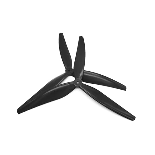 ZHUOHANG 2 Paar (2CW + 2CCW) 1050 W breiterer 10 x 5 x 3 3-Blatt-Glasfaser-Nylon-Propeller von ZHUOHANG