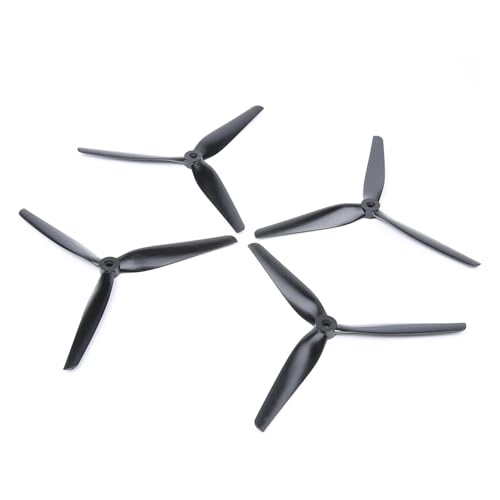 ZHUOHANG 2 Paar (2CW + 2CCW) 8X4X3 8040 3-Blatt-Propeller aus schwarzem Glasfaser-Nylon for 8-Zoll-Multirotor-X-Klasse-MacroQuad-FPV-Drohnen von ZHUOHANG