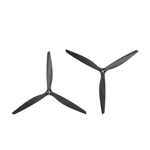 ZHUOHANG 2 Paar (2CW + 2CCW) X-Class 1310 13X10X3 3-Blatt-Propeller Glasfaser-Nylon(2Pairs Glass Black) von ZHUOHANG