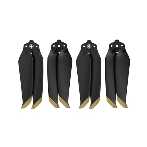 ZHUOHANG 2 Paar 7238 Low Noise Props 7238F Propeller for Mavic Air 2 / AIR 2S Drohnenzubehör(2 Pairs Golden) von ZHUOHANG