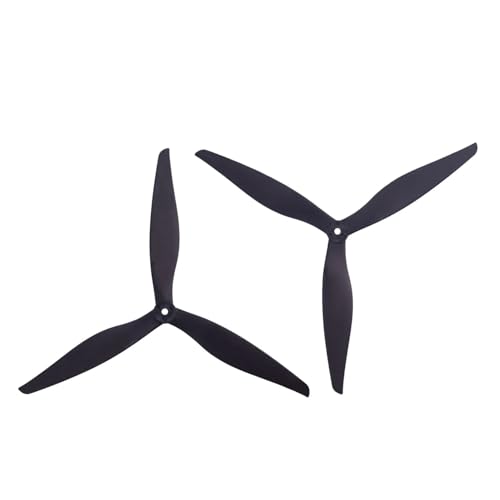 ZHUOHANG 2 Paare (2CW + 2CCW) 1070 10X7X3 3-Blatt 10 Zoll Propeller Glasfaser Nylon for FPV Long Range von ZHUOHANG