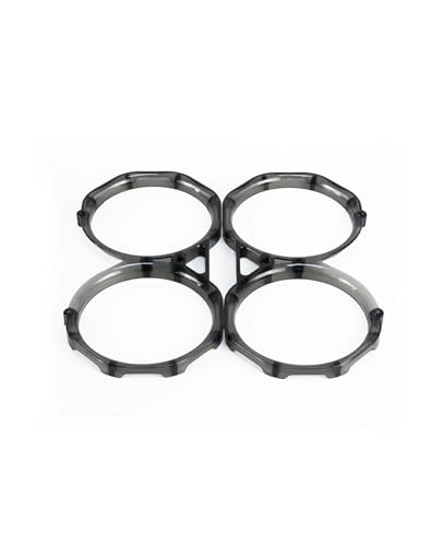 ZHUOHANG 2 Stück 2 Zoll FPV Propeller Schutz Schutz Drohne Rahmen Kit for C-in-ew-Hoop Micro Drone Quadcopter(Gray) von ZHUOHANG