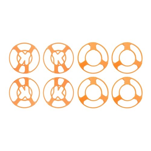ZHUOHANG 3D Druck Finger Anti-Scratch Abdeckung Sicherheit for NEO Anti-Prise Finger Schutz Ring for NEO Drone Zubehör(Combo orange) von ZHUOHANG