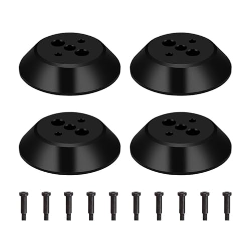 ZHUOHANG 4PCS Motor Schutzhülle Cap for Avata 2 Drone Aluminium Legierung Schutz Staub-Proof Motor Protector Anti-Scratch Zubehör(Black) von ZHUOHANG