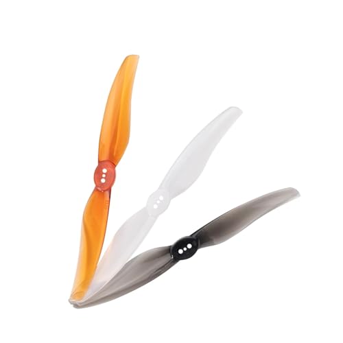 ZHUOHANG 6 Paar (6CW + 6CCW) LR5126 5,1 x 2,6 2-Blatt-PC-Propeller T-Halterung 1,5 mm (zufällige Farbe) for FPV 5-Zoll-Mini-Langstreckendrohne von ZHUOHANG