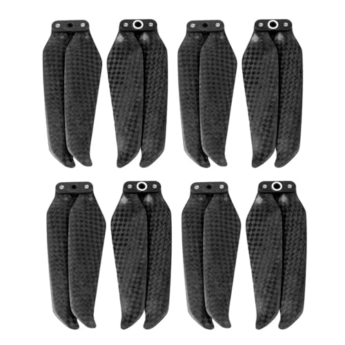 ZHUOHANG 7238F Kohlefaser-Propeller for Mavic Air 2/2S, geräuscharmer Propeller, Klingenersatz, langlebige Propeller for Mavic Air 2S, Zubehör(7238F Props 8pcs) von ZHUOHANG