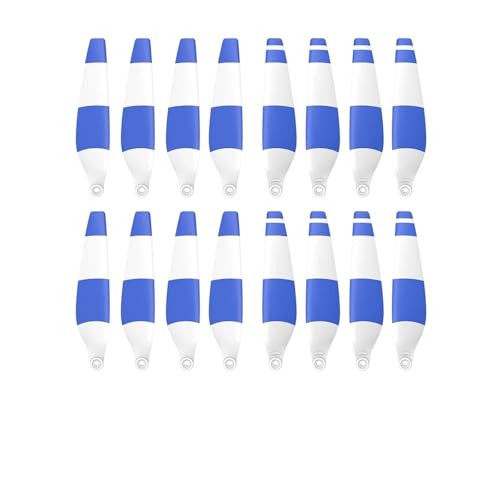 ZHUOHANG 8Pcs Propeller for Mini 4 Pro Drone 6030F Prop Weniger Geringer Lärm Reduktion Quick Release Propeller Mini 4Pro Zubehör(4 Pairs Blue) von ZHUOHANG