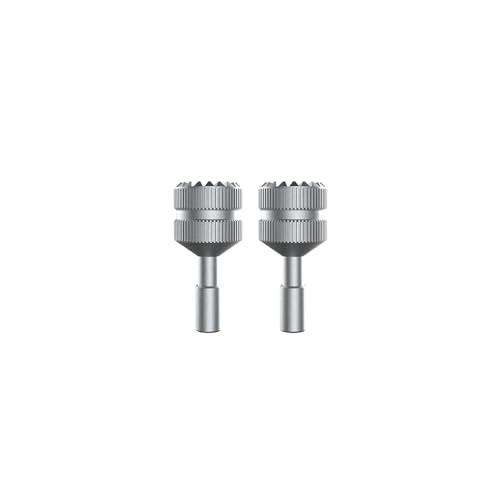 ZHUOHANG Controller Sticks for RC PRO Fernbedienung Ersatz Daumen Rocker Joystick Ersatz for Mavic Mini 3 Pro Zubehör(Titanium) von ZHUOHANG