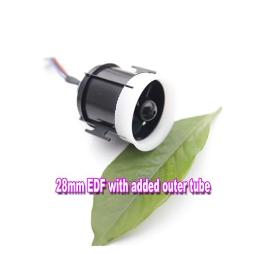 ZHUOHANG Delta-V 28 mm 5-Blatt-Brushless-EDF-Einheit mit BL180M 13500KV-Innenläufermotor for E-flite UMX MiG 15 RC-Flugzeug Starrflügel(EDF Unit Added Tube) von ZHUOHANG