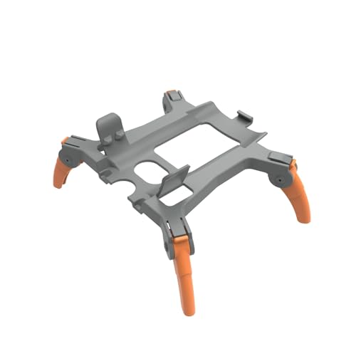 ZHUOHANG Faltbares Fahrwerk for Air 3S Erweiterung Stützbeine Extender Schutzunterstützungsschutz for Air 3 Drohnenzubehör(Grey Orange) von ZHUOHANG