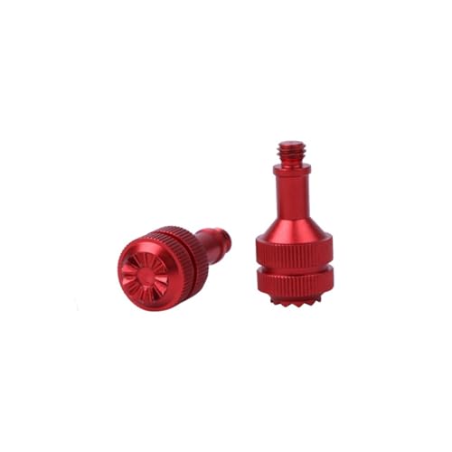 ZHUOHANG Fernbedienung Joystick Abdeckung Daumen Rocker Halter Schutz for Mini 2/3 Pro Air 2S/Mavic 3 Drone Zubehör(Type 2 Red) von ZHUOHANG