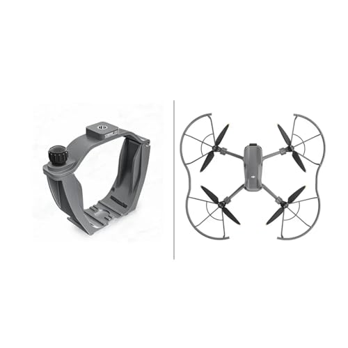 ZHUOHANG Kamerahalterung for Air 3S Top Extension Fill Light Feste Halterung for Pocket 2/Action 4/5 Pro/I-ns-ta360 X3 X4(2pcs Combo B) von ZHUOHANG