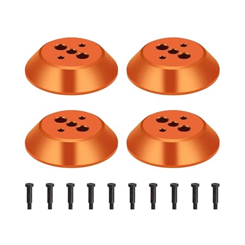 ZHUOHANG Motorabdeckkappe for Avata 2 Drohne, Schutz aus Aluminiumlegierung, staubdicht, Motorschutz, kratzfestes Zubehör(Orange) von ZHUOHANG