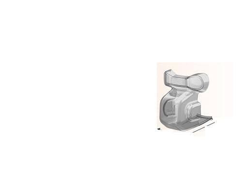 ZHUOHANG Objektivdeckel Abdeckung for Air 3 Drone Schutzhülle Gimbal Lock Abdeckung Kamera Schutz Anti-Scratch Protector Requisiten Fixer Zubehör von ZHUOHANG