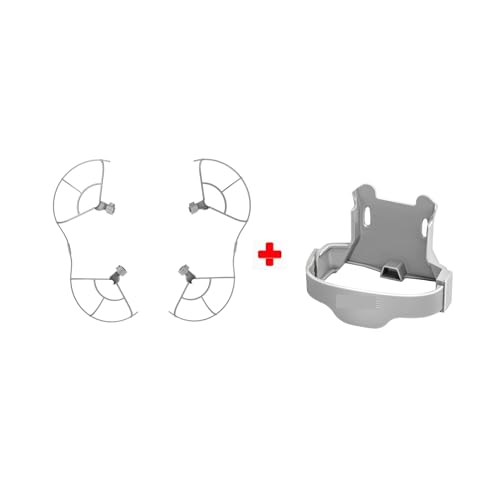 ZHUOHANG Propeller Schutz for Mini 4 Pro Zubehör Ersatzteile Schutz Klinge Stoßstange Drone Klinge Prop Stoßstange Halter Fahrwerk(2 in 1 Set B) von ZHUOHANG