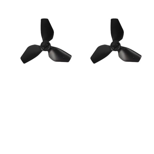 ZHUOHANG Propeller for Neo Leichte Flügel Fan Propeller Ersatz Requisiten Klinge Teile for Neo Zubehör(1 Pair Black) von ZHUOHANG
