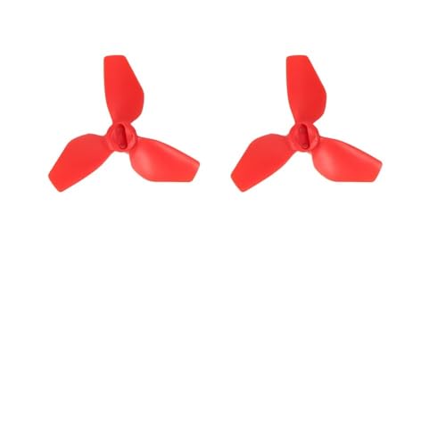 ZHUOHANG Propeller for Neo Leichte Flügel Fan Propeller Ersatz Requisiten Klinge Teile for Neo Zubehör(1 Pair Red) von ZHUOHANG