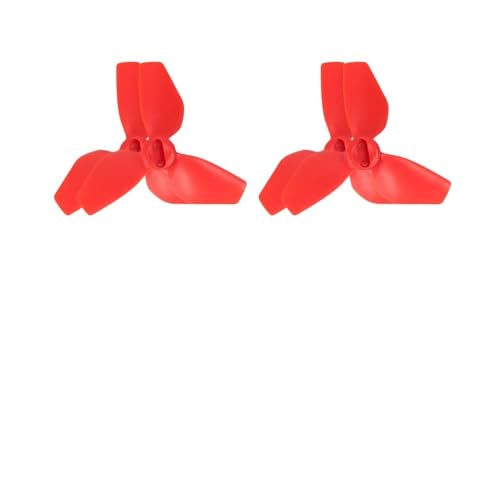 ZHUOHANG Propeller for Neo Leichte Flügel Fan Propeller Ersatz Requisiten Klinge Teile for Neo Zubehör(2 Pair Red) von ZHUOHANG
