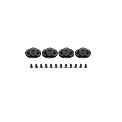 ZHUOHANG Verbesserte Motorabdeckungen, Kratzfeste Propeller, schützende Motorabdeckung aus Aluminiumlegierung for Mavic Mini 2 Drohnenzubehör(Black Mini 2) von ZHUOHANG