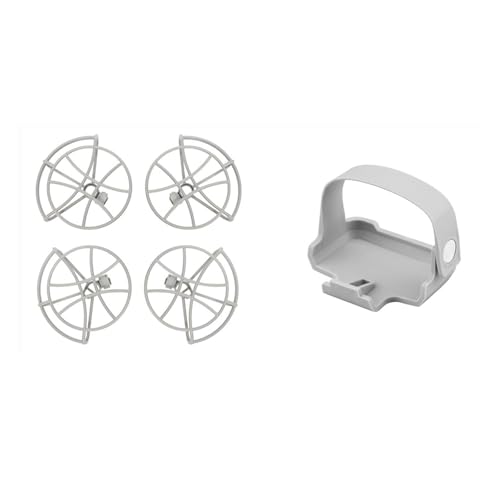 ZHUOHANG Vollständig geschlossener Propellerschutz for Mavic Mini 2/SE Drohne 4726F Propellerflügel-Fahrwerk for Mavic Mini 2/SE Zubehör(2 In 1 Fixer Set 3) von ZHUOHANG
