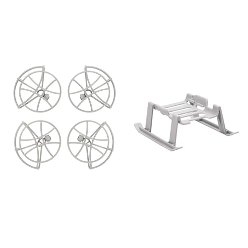 ZHUOHANG Vollständig geschlossener Propellerschutz for Mavic Mini 2/SE Drohne 4726F Propellerflügel-Fahrwerk for Mavic Mini 2/SE Zubehör(2 In 1 Leg Set 1) von ZHUOHANG